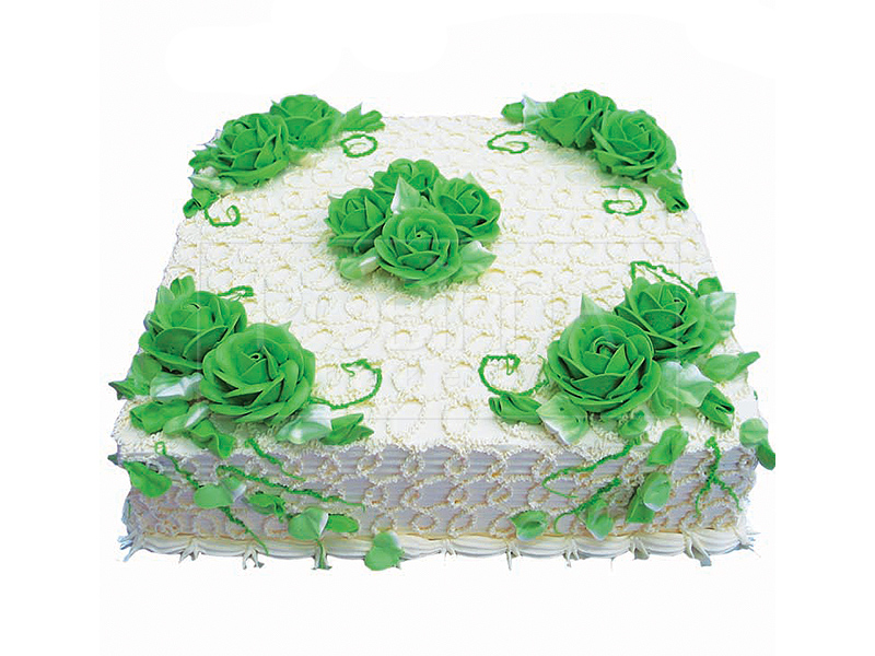 WD004   Green Roses